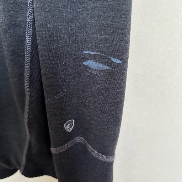 Kuhl Women's Rhea Hoodie Pullover in Charcoal, size S - Picture 3 of 6